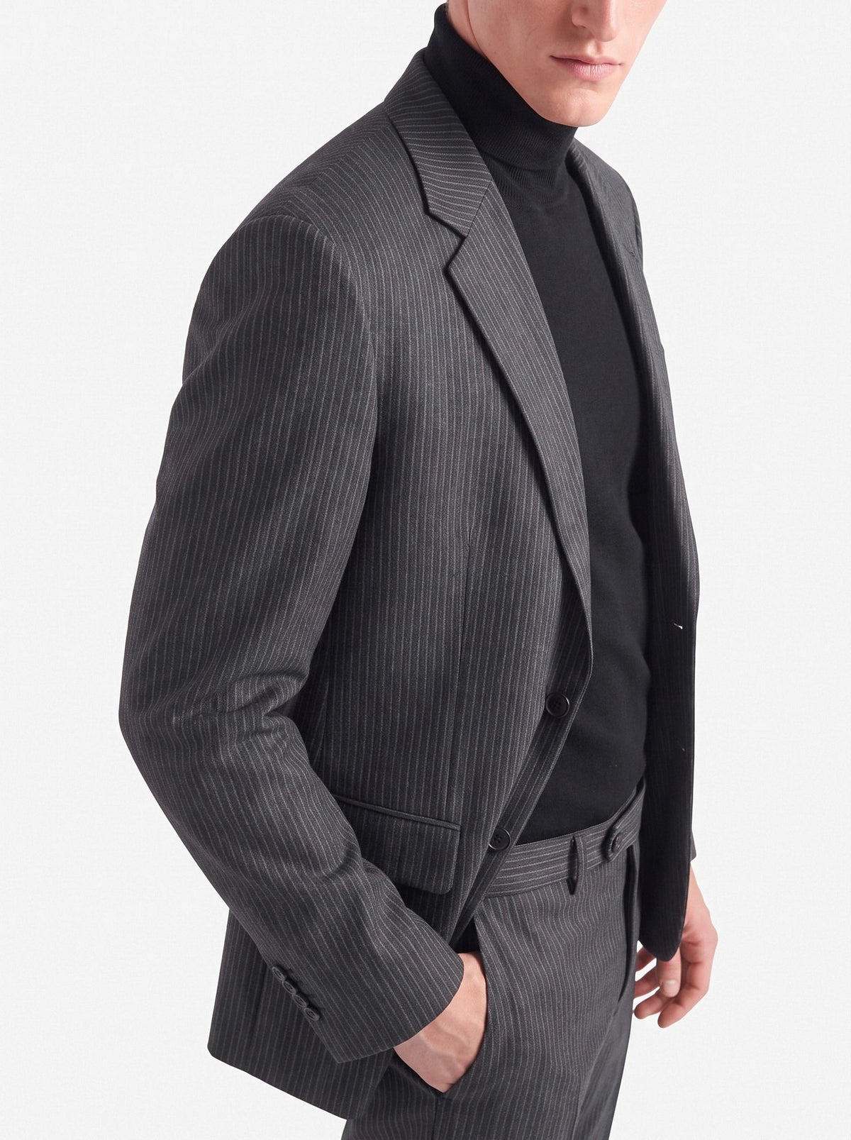 Exchange Pinstripe Blazer