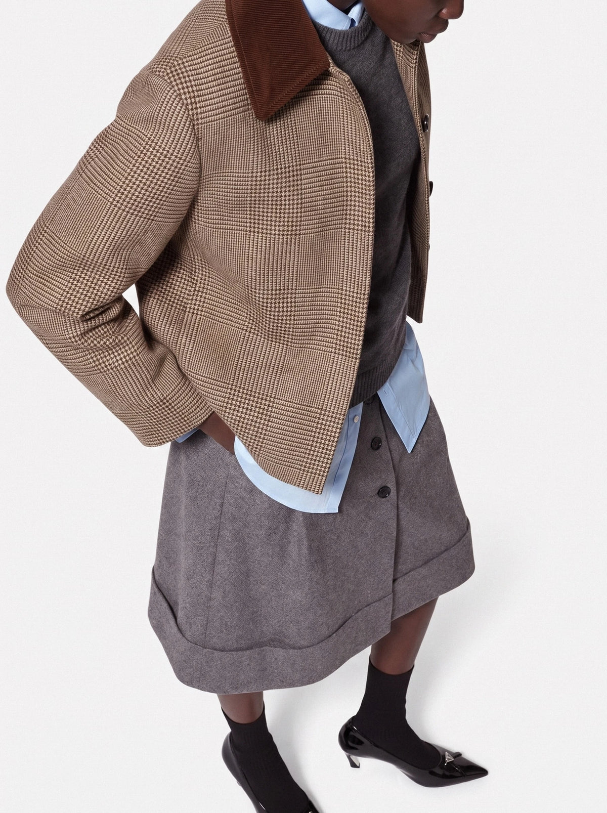 Meridian Pleated Skirt