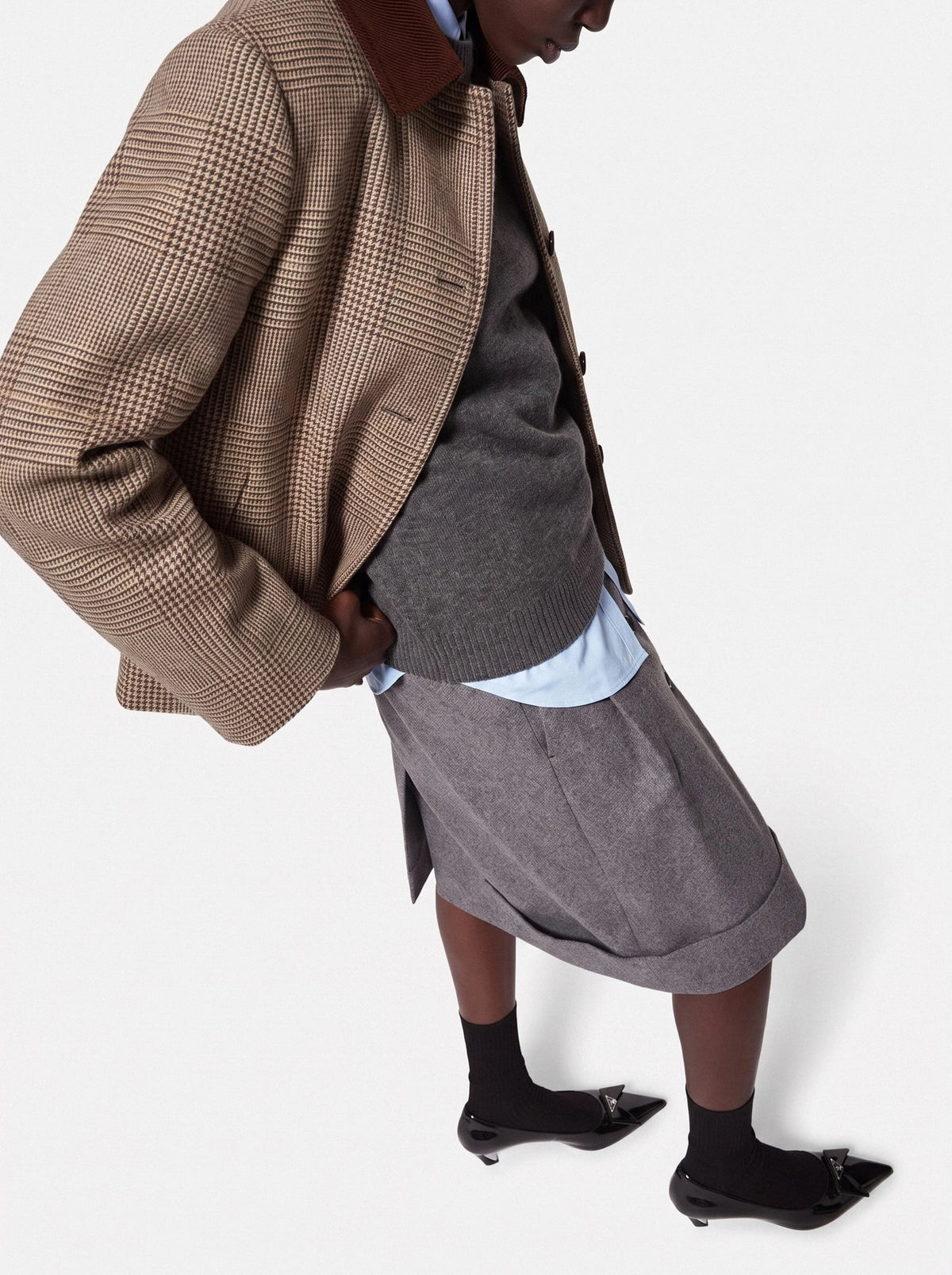 Meridian Pleated Skirt