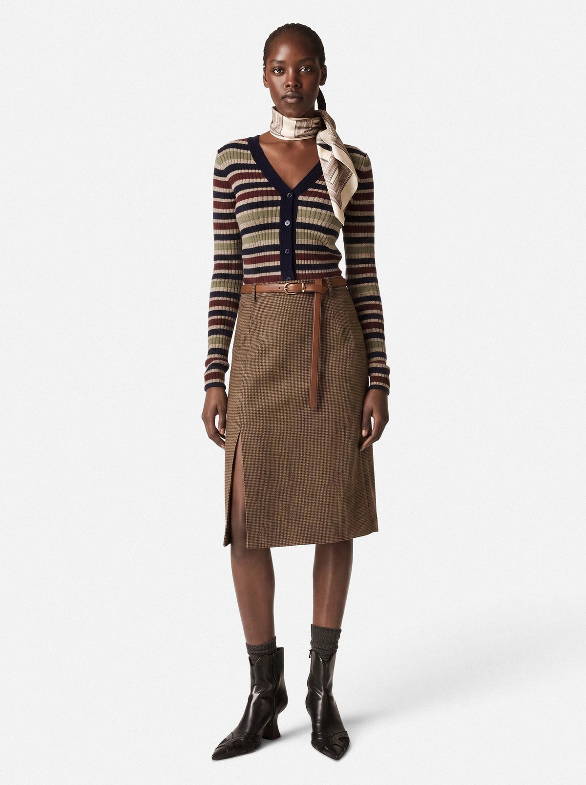 Heritage Stripe Cardigan