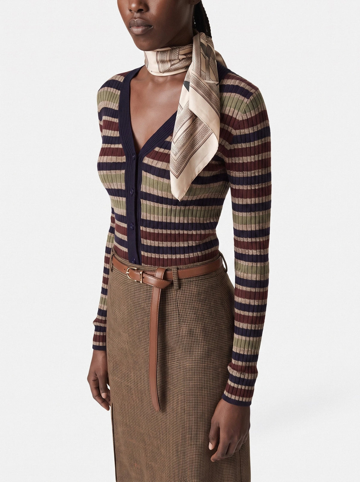 Heritage Stripe Cardigan