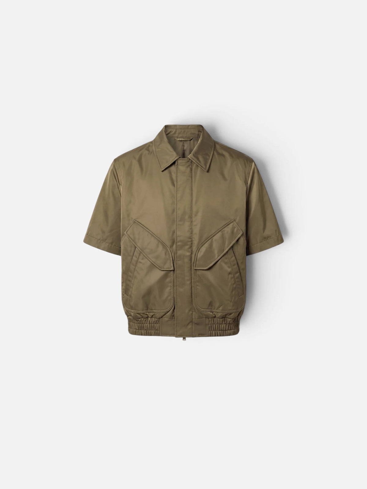 Ash Leather Shacket