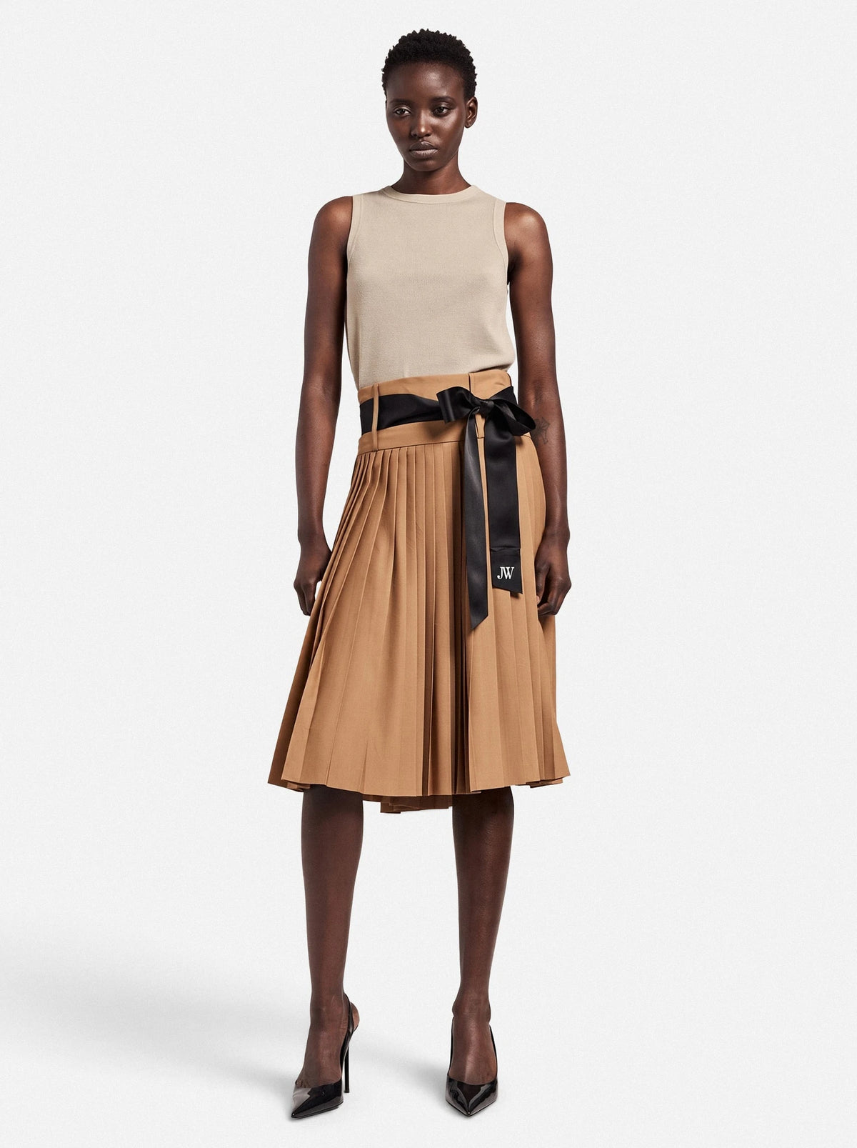 Meridian Pleated Skirt