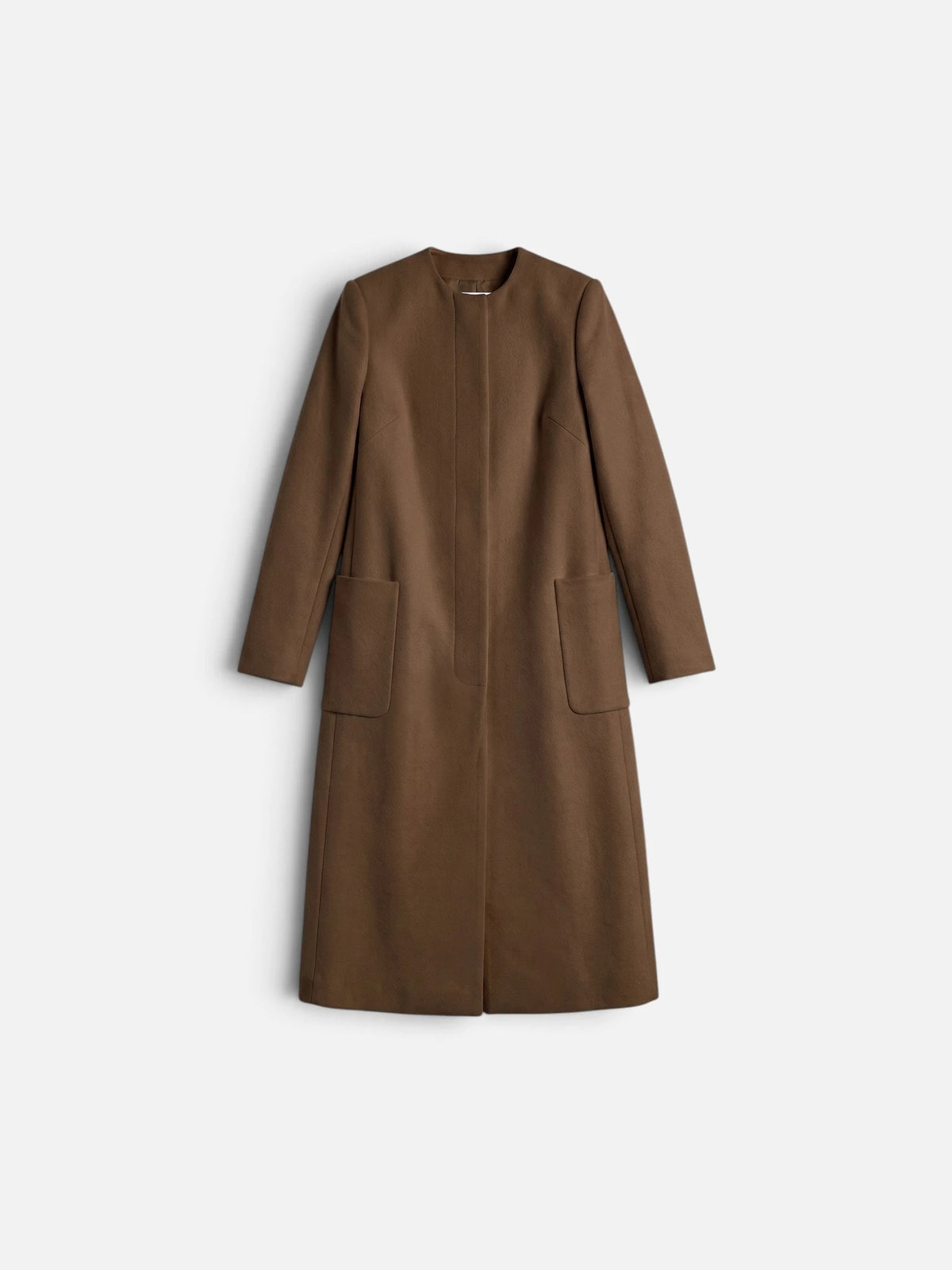 Alabaster Wool Coat